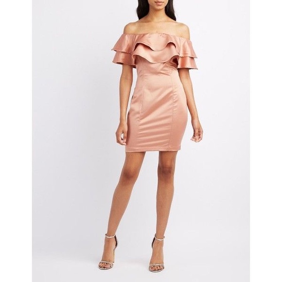 Charlotte Russe Dresses & Skirts - Charlotte Russe | Off the shoulders dress!